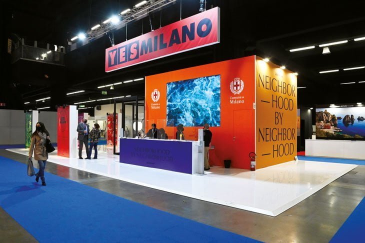 Lo stand Yes Milano alla BIT 2022
