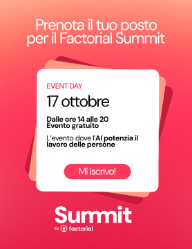 Summit by Factorial. Prenota il tuo posto ->
